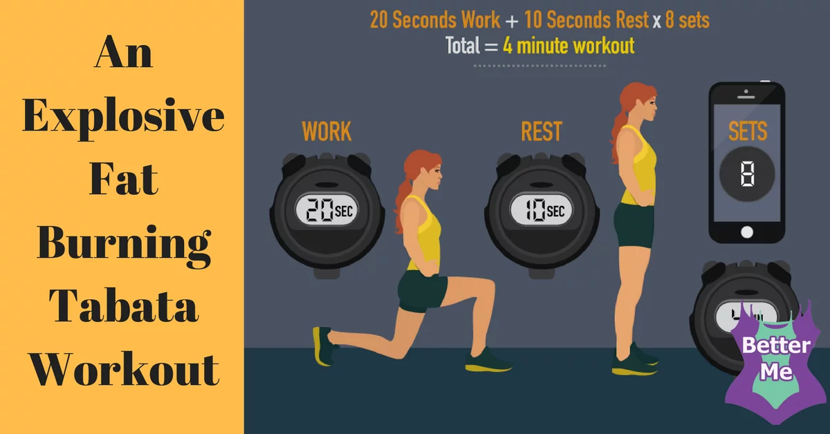 Try Tabata: An Explosive Fat Burning Workout Try Tabata: An Explosive Fat Burning Workout